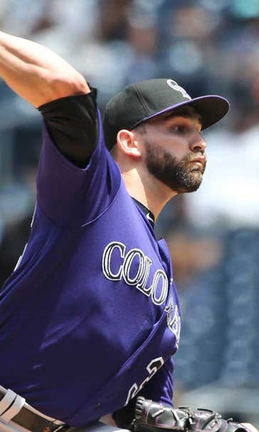 Padres silenced by Chatwood, Rockies in series finale